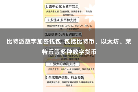 比特派数字加密钱包 包括比特币、以太坊、莱特币等多种数字货币