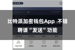 比特派加密钱包App 不错聘请“发送”功能