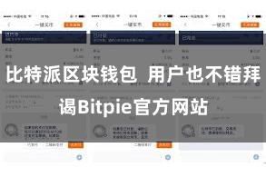 比特派区块钱包  用户也不错拜谒Bitpie官方网站