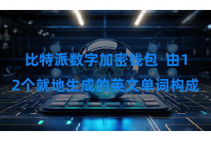 比特派数字加密钱包  由12个就地生成的英文单词构成